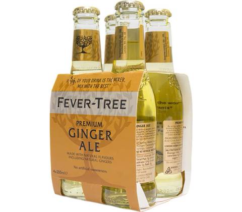 Fever-Tree Ginger Ale 4 x 200 ml