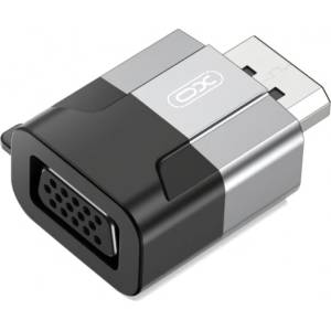 XO Design Адаптер от мъжко DisplayPort към женско VGA 1080p - XO Design Video Adapter DisplayPort Male to VGA Female (GB016)