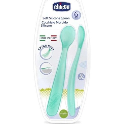 Chicco lžička silikon soft 6+