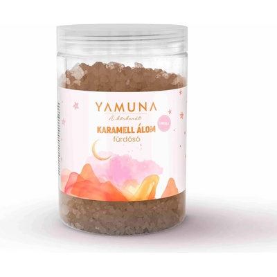 Yamuna kúpeľová soľ karamelový sen 1000 g