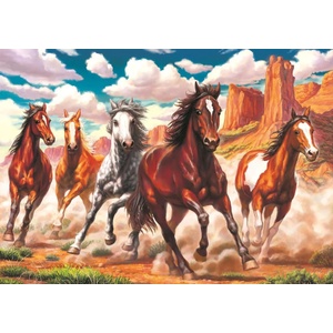 Art Puzzle - Puzzle Running Wild in the Valley - 1 000 piese