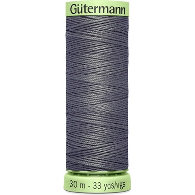Knoflíková prošívací nit Gütermann šedá