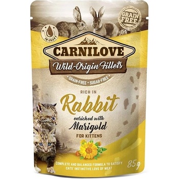 Carnilove Cat Rich in Rabbit Enriched with Marigold 6 x 85 g
