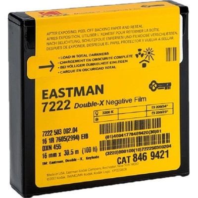 Kodak Eastman Double-X/7222 16 mm/30,5 m