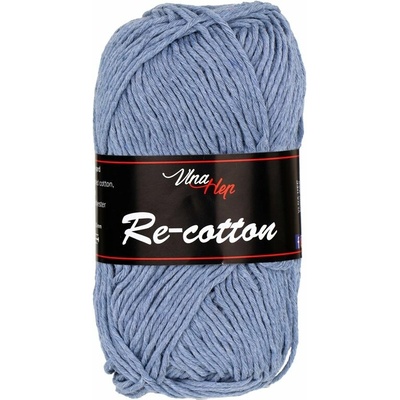 Vlna Hep Re-cotton 81348 jeans modrá
