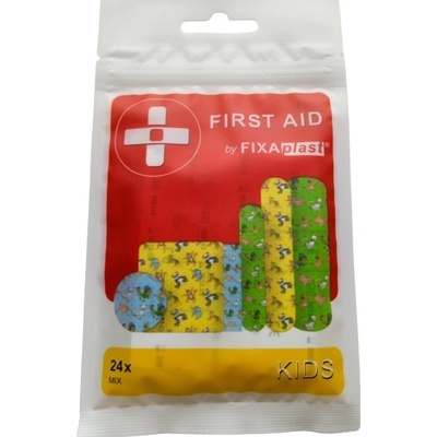 FIXAPLAST náplasť Kids MIX 24 ks