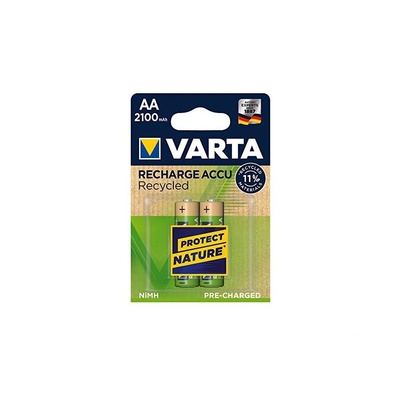 VARTA Батерии Varta Recycled AA 2100 mAh, 2 бр (56816101402)