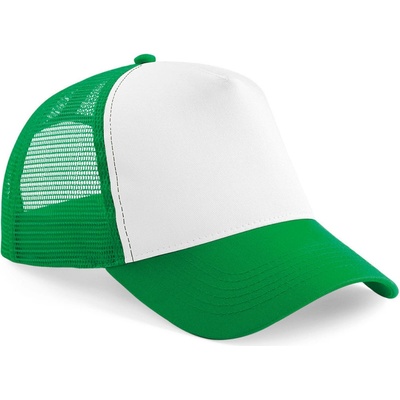 Beechfield B640 5 panelová Trucker 53.064 pure green/white
