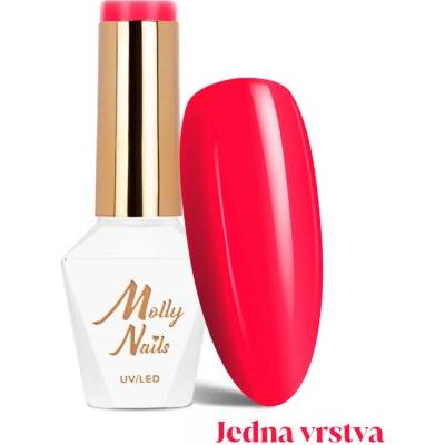 Molly Nails Vivid Vibes Pink Riot Gel Polish č 284 8 g