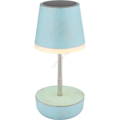 GLOBO 36638B - LED соларна лампа 10xLED/0, 06W/3V IP44 синя (GL8143)