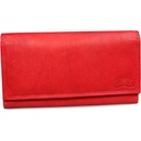 Nivasaža Dámská kožená peněženka N21 MTH R červená