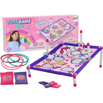 mamido hádzanie krúžky a vrecká 2v1 Jednorožce