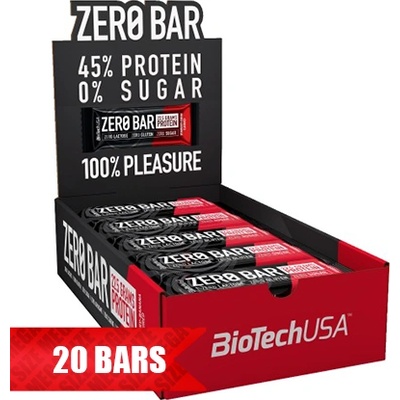 BioTechUSA Протеинов бар BIOTECH USA Zero, 20x50g