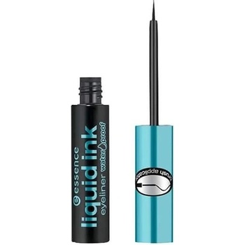 Essence Liquid Ink Eyeliner Waterproof očné linky Black 3 ml