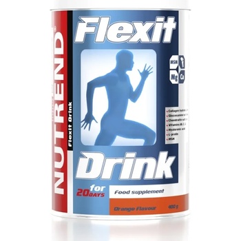 Nutrend Flexit Drink, портокал, 400 g, Nutrend