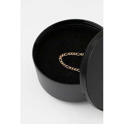 Tom Wood Позлатено колие Tom Wood Bo Chain Medium Gold (101266)