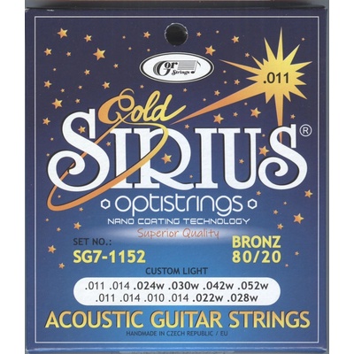 Gorstrings SIRIUS Gold SG7-1152