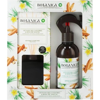 Air wick Botanica aroma difuzér 80 ml +osviežovač vzduchu Vetiver Santalové drevo 236 ml