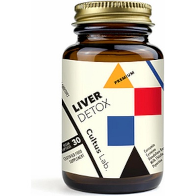 Cultuslab Liver detox premium 30 kapslí