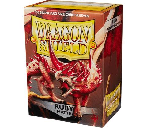 Dragon Shield Protector Matte Ruby