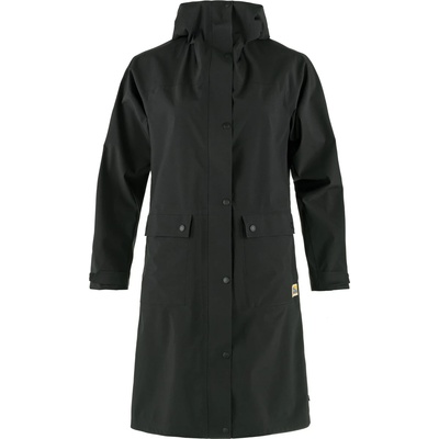 Fjällräven Дамско яке парка Fjällräven Women's Vardag Rain Parka - Black (104-4556-0113)
