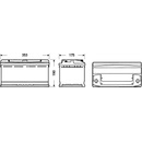 Centra Standard 12V 90Ah 720A CC900