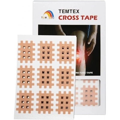 Temtex Tape Cross béžová 2,1 x 2,7cm 180 ks – Zboží Dáma