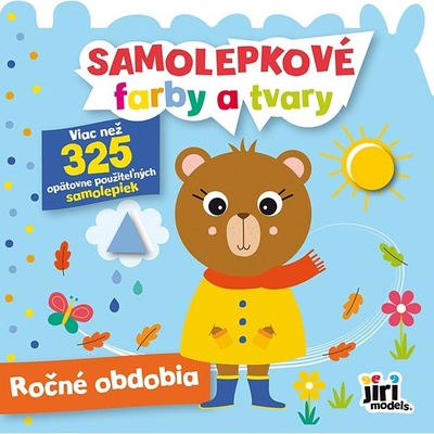 Samolepky barev a tvarů pro nejmenší JM čtyři roční období