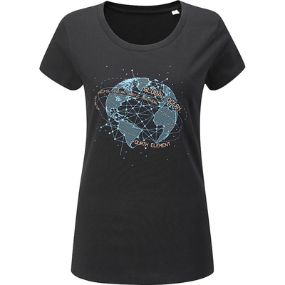 Dámské triko Fourth Element Global Ocean T-Shirt černá