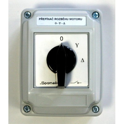 SPAMEL Spínač LK 16R/4.831 16A 0-Y-D OB2 IP65 S120205