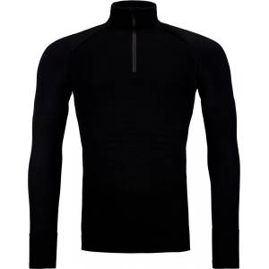 Ortovox Мъжко мериносово термобельо Ortovox 230 Competition Zip Neck Merino base layer - Black Raven (015-1362-0111)