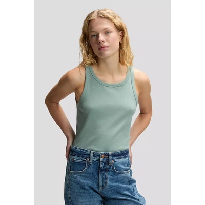 Lee Slim Rib Tank 112376996 Zelená