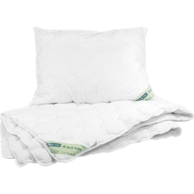 Vetro plus súprava prikrývky a vankúše Natur Line Aloe Vera Calme 140x200 70x90