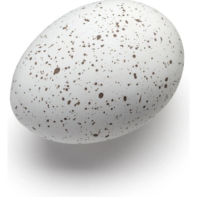 Cooee Design Veľkonočné vajíčko Deco White, set 2 ks – biele