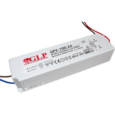 GLP GPV zdroj plastový CV IP67 různé typy 12V/24V - 24V, 100W