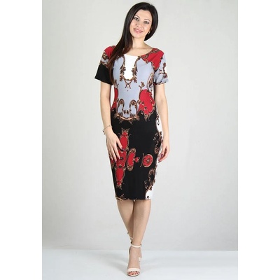 Rumena Рокля с изящен декор 33682 rumena