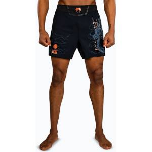 Venum Мъжки тренировъчни шорти Venum Thunder Dragon Black/Grey/Copper
