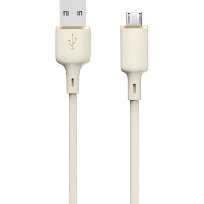 Dudao L7SM USB-A/micro USB 1m béžový