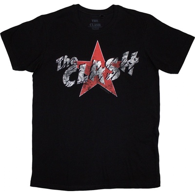 The Clash Star Logo Black L Риза (CLTS21MB03)