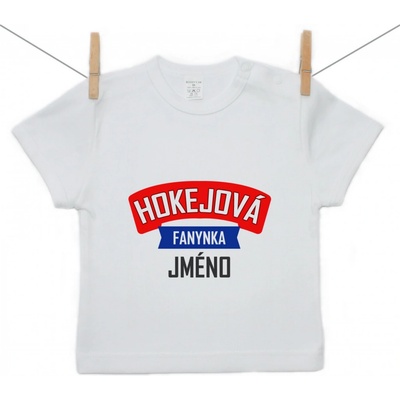 Boodyy tričko s krátkým rukávem Hokejová fanynka