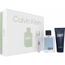 Calvin Klein CK Defy EDT 100 ml + sprchový gel 100 ml + EDT 10 ml