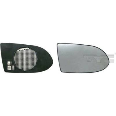 Sklo vonkajšieho zrkadla TYC 325-0045-1