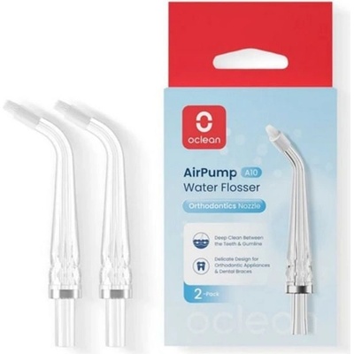 Oclean Комплект 2 бр. накрайници за ортодонтия Oclean N21 Nozzle, Съвместим с AirPump A10 (C05000012)
