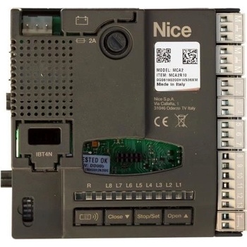 Nice MCA2 R10 - riadiaca jednotka pre 24V pohony bez enkodéra, pre krídlové brány MCA2R10