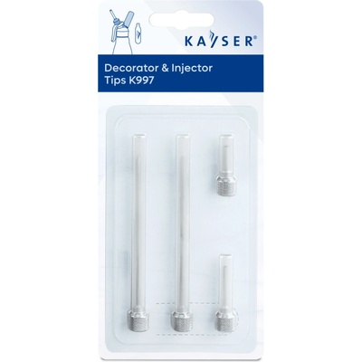 KAYSER, Sada dekoračních a jehlových trysek