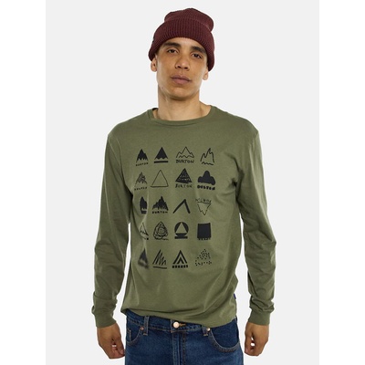 Burton Mistbow pánske tričko s dlhým rukávom forest moss