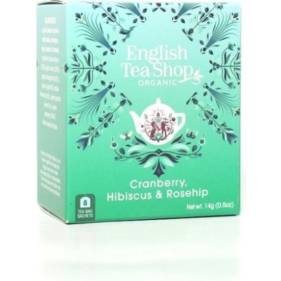 The English Tea Shop Brusinka, ibišek a šípek 8 sáčků
