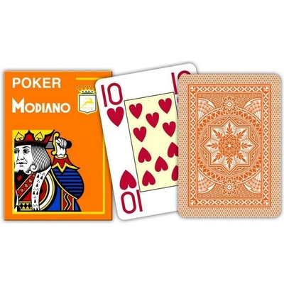 Modiano CRISTALLO 100% plastové, oranžové