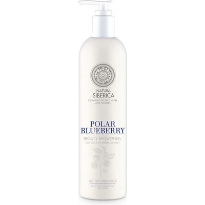 Natura Siberica Siberie Blanche Polárna čučoriedka skrášlujúci sprchový gél 400 ml