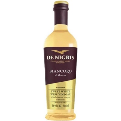 De Nigris Biela talianska zálievka z vínneho octu 500 ml